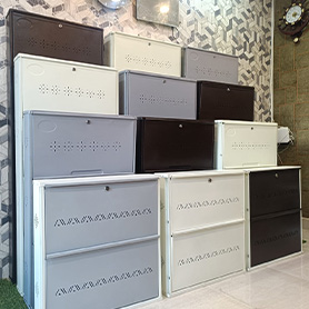 Wall Mounted Metal Shoe Rack